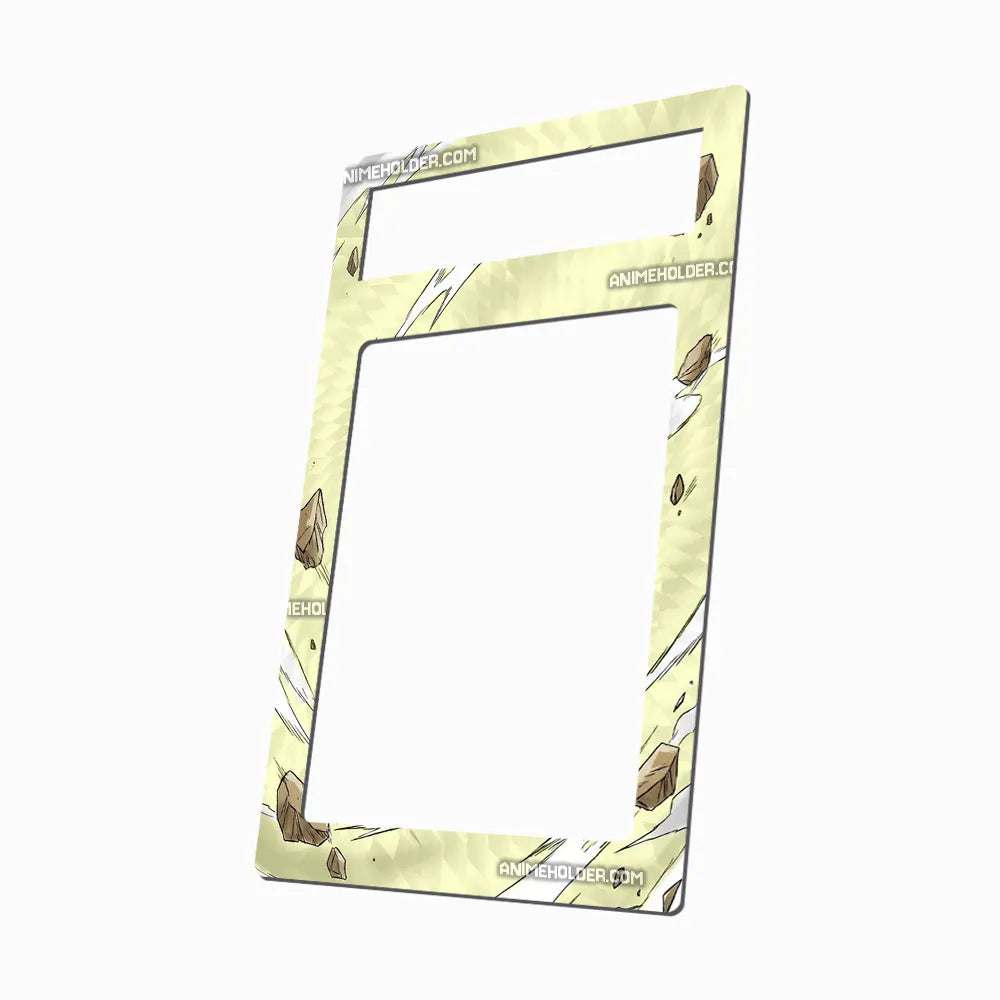 Son Goku FB05-119 DBS FW Pokemon Cards Custom Art Display Cases - PSA Metal Art Only - Side View