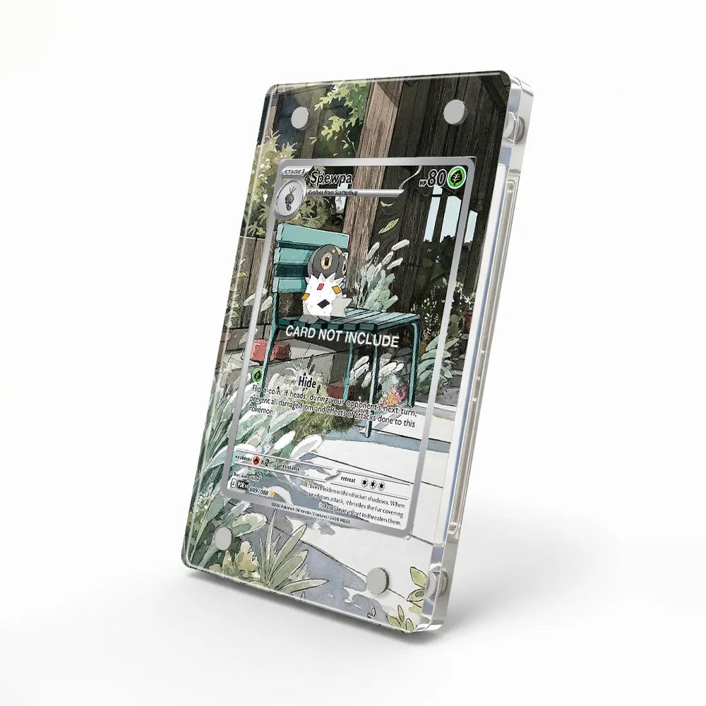Spewpa 089-088 IR POR Perfect Order Extended Art Display Cases - Magnetic Case - Side View