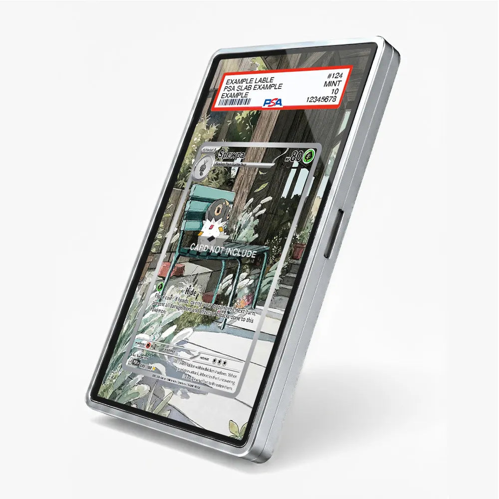 Spewpa 089-088 IR POR Perfect Order Extended Art Display Cases - PSA Slab Case - Side View