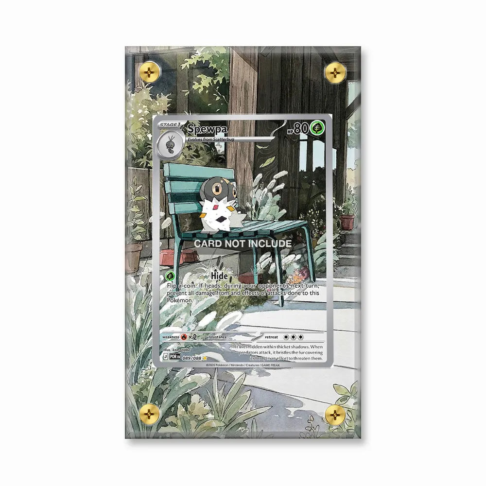 Spewpa 089-088 IR POR Perfect Order Extended Art Display Cases - Screws Case - Front View