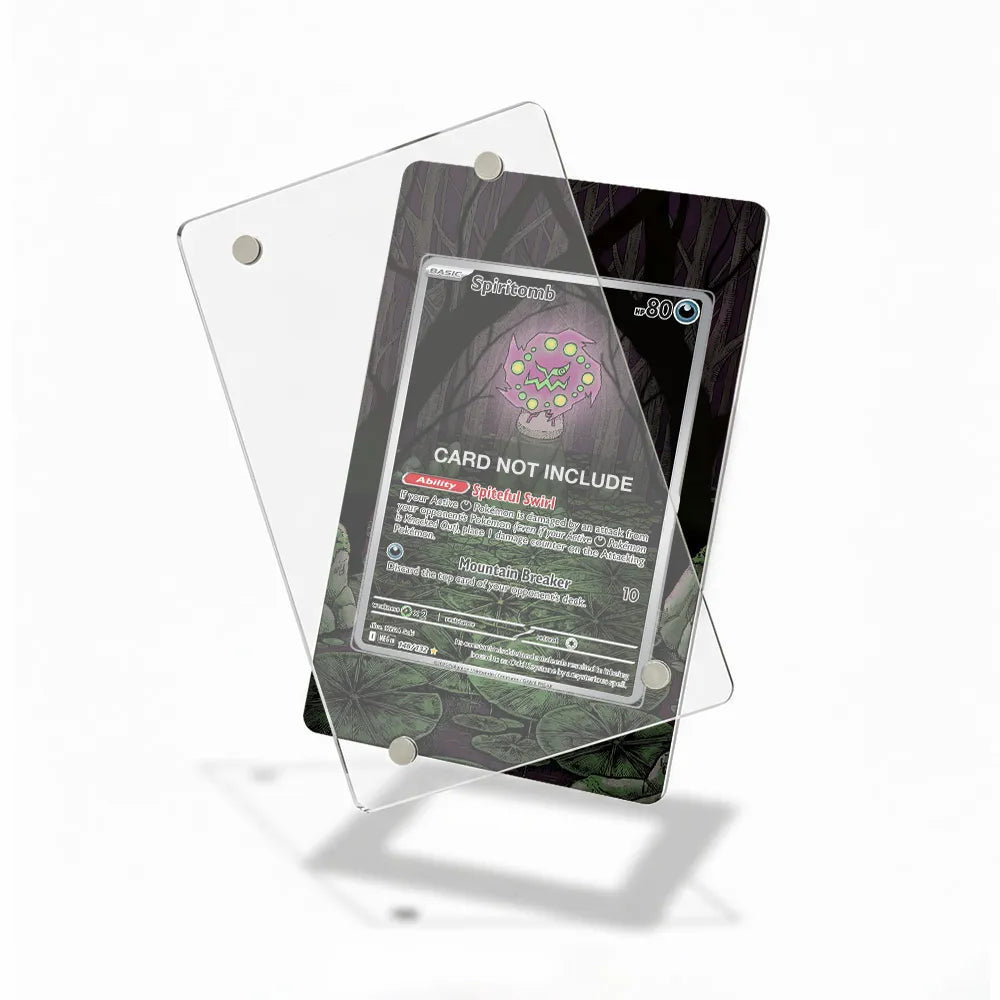 Spiritomb 148-132 Mega Evolution Secret Rare Extended Art Display Cases - Magnetic Case - Detail View