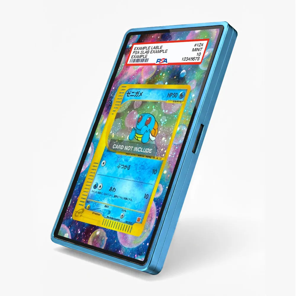 Squirtle-Holo 007 McDonald's Extended Art Display Cases - PSA Slab Case - Side View