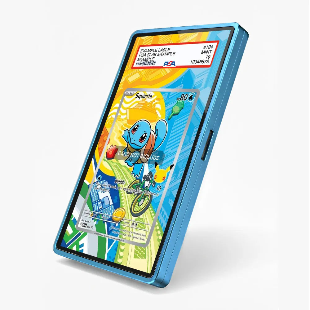 Squirtle 039 Promo MEP Extended Art Display Cases - PSA Slab Case - Side View