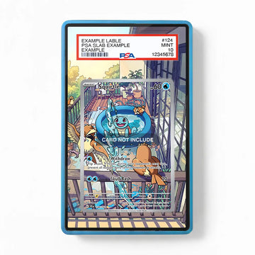Squirtle 148-142 IR AR Stellar Crown Extended Art Display Cases - PSA Slab Case - Front View