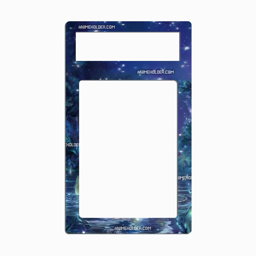 Stay with Me M 0031 FFX Pokemon Cards Custom Art Display Cases - PSA Metal Art Only - Front View