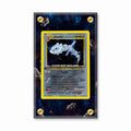 Steelix Holo 15-111 Neo Genesis Pokemon Cards Extended Art Display Cases - Screws Case - Front View