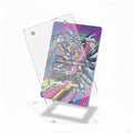 Strike Freedom Gundam G005-002 LR Pokemon Cards Custom Art Display Cases - Magnetic Case - Detail View