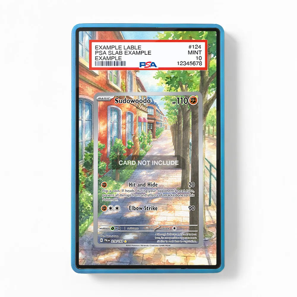 Sudowoodo 219-193 IR AR Paldea Evolved Extended Art Display Cases - PSA Slab Case - Front View