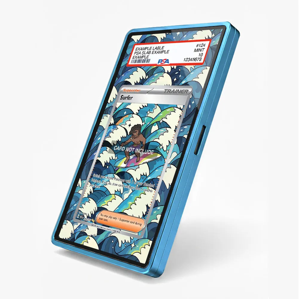 Surfer 293-217 Special Illustration Rare ASC Extended Art Display Cases - PSA Slab Case - Side View