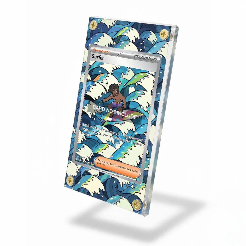 Surfer 293-217 Special Illustration Rare ASC Extended Art Display Cases - Screws Case - Side View
