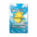 Surfing Pikachu VMAX 25th Anniversary Celebrations Extended Art Display Cases - Magnetic Case - Front View