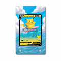 Surfing Pikachu V 008-025 25th Anniversary Celebrations Extended Art Display Cases - Magnetic Case - Front View