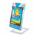 Surfing Pikachu V 008-025 25th Anniversary Celebrations Extended Art Display Cases - Screws Case - Side View