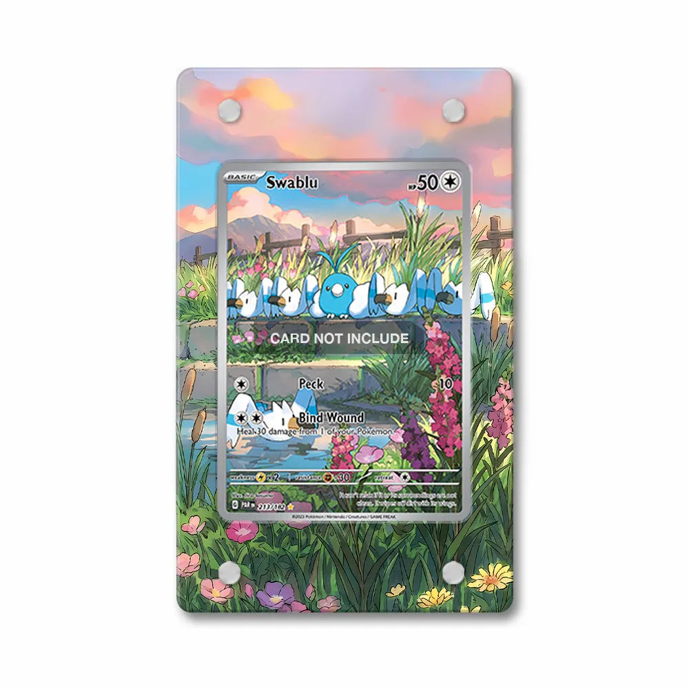 Swablu 213-182 IR AR Paradox Rift Extended Art Display Cases - PSA Slab Case - Front View