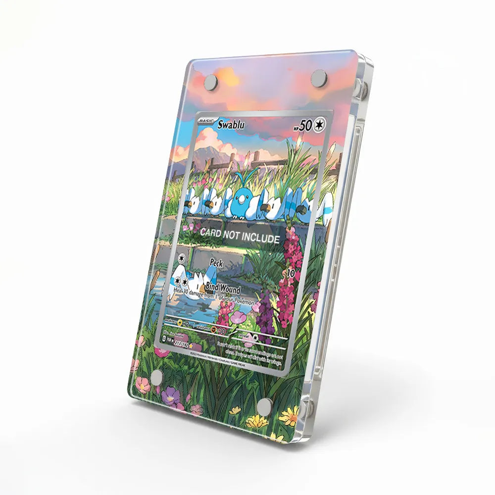 Swablu 213-182 IR AR Paradox Rift Extended Art Display Cases - Magnetic Case - Side View