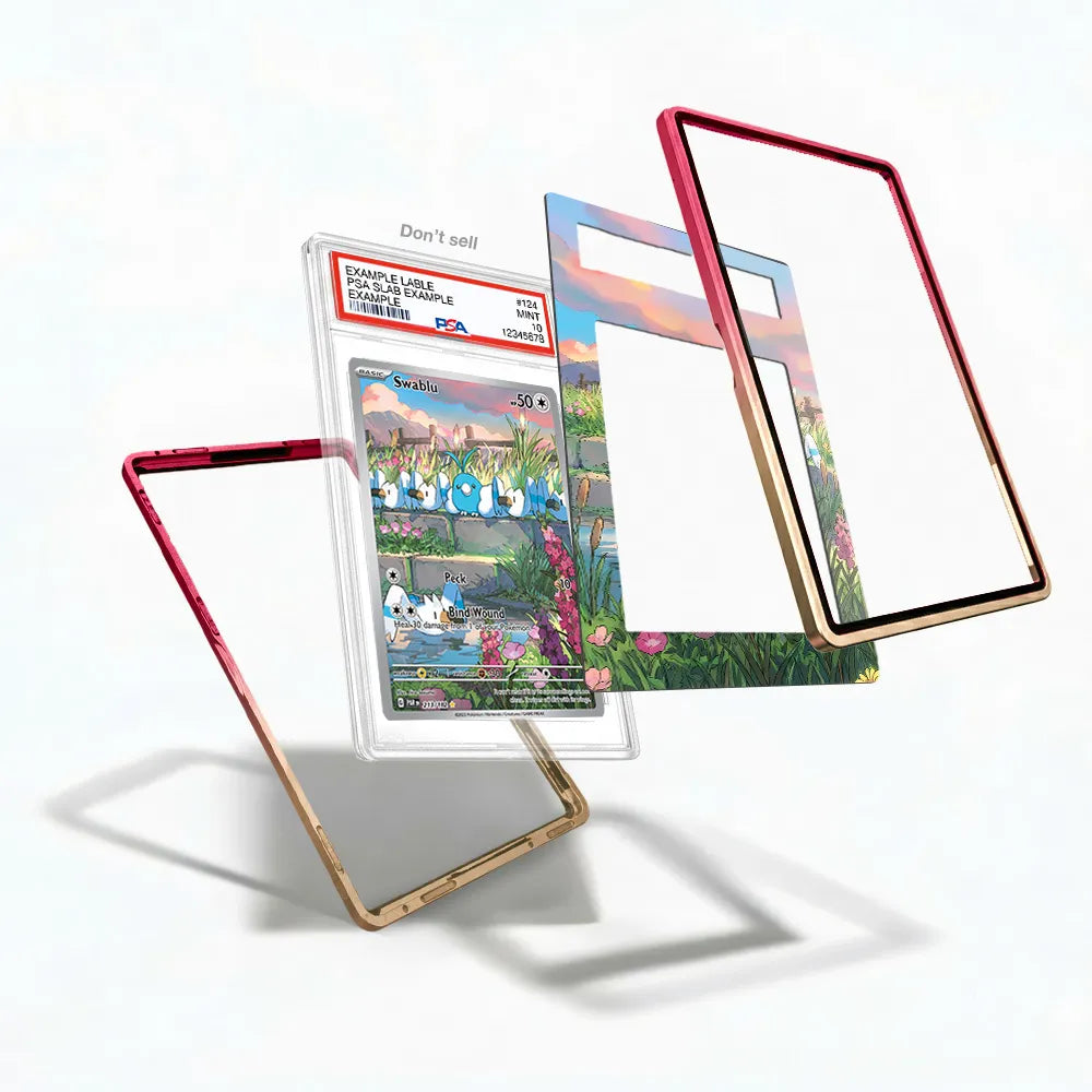 Swablu 213-182 IR AR Paradox Rift Extended Art Display Cases - PSA Slab Case - Detail View