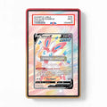 Sylveon V Secret Rare SR Evolving Skies Extended Art Display Cases - PSA Slab Case - Front View