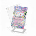 Sylveon ex 071-128 SR 30C 30th Anniversary Extended Art Display Cases - Magnetic Case - Detail View