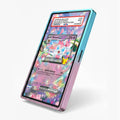 Sylveon ex 071-128 SR 30C 30th Anniversary Extended Art Display Cases - PSA Slab Case - Side View