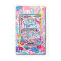 Sylveon ex 156-131 SAR SIR Prismatic Evolutions Extended Art Display Cases - Magnetic Case - Front View