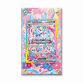 Sylveon ex 156-131 SAR SIR Prismatic Evolutions Extended Art Display Cases - Screws Case - Front View
