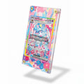 Sylveon ex 156-131 SAR SIR Prismatic Evolutions Extended Art Display Cases - Screws Case - Side View