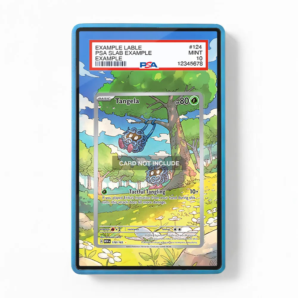 Tangela 178-165 IR AR Pokemon 151 Extended Art Display Cases - PSA Slab Case - Front View