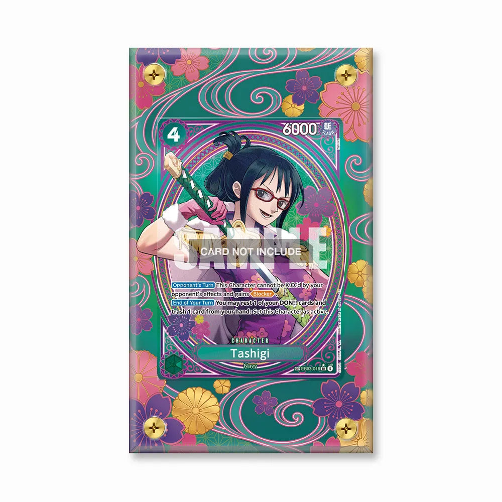 Tashigi EB03-018 SP Special Rare EB03-Heroines Edition Extended Art Display Cases - Screws Case - Front View