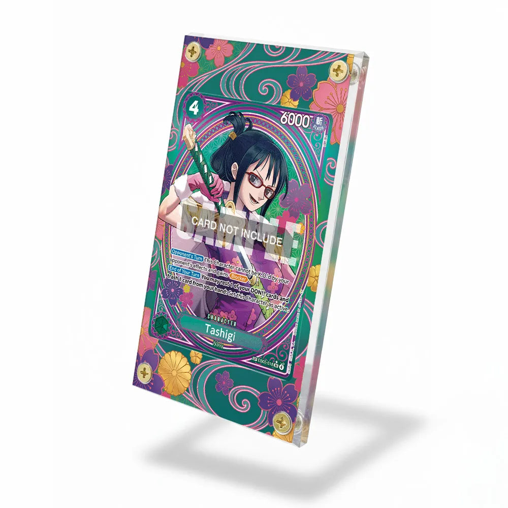 Tashigi EB03-018 SP Special Rare EB03-Heroines Edition Extended Art Display Cases - Screws Case - Side View