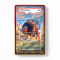 Tauros IR AR Ninja Spinner Chaos Rising Extended Art Display Cases - PSA Graded Guard Case - Front View