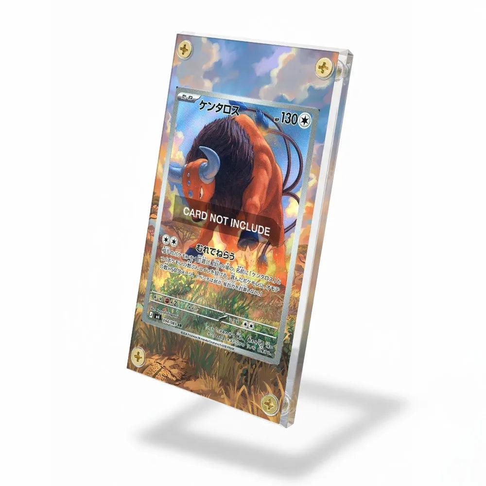 Tauros IR AR Ninja Spinner Chaos Rising Extended Art Display Cases - Screws Case - Side View