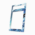 TEAM AQUA's Kyogre EX 6-34 EX Team Aqua vs Team Magma (Custom) Extended Art Display Cases - PSA Metal Art Only - Side View