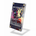 Team Rocket's Mimikyu 238-217 Illustration Rare ASC Extended Art Display Cases - Screws Case - Side View