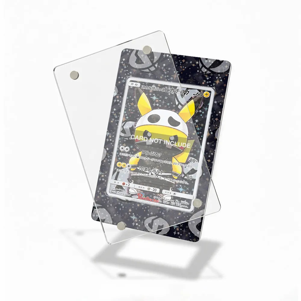 Team Skull Pikachu 013 SM-P Promo JP Extended Art Display Cases - Magnetic Case - Detail View