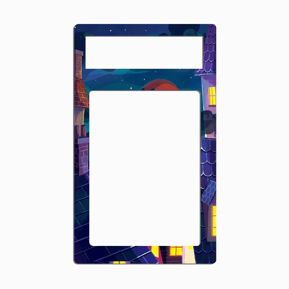Thievul 089-081 AR M5 Pitch Black Extended Art Display Cases - PSA Metal Art Only - Front View