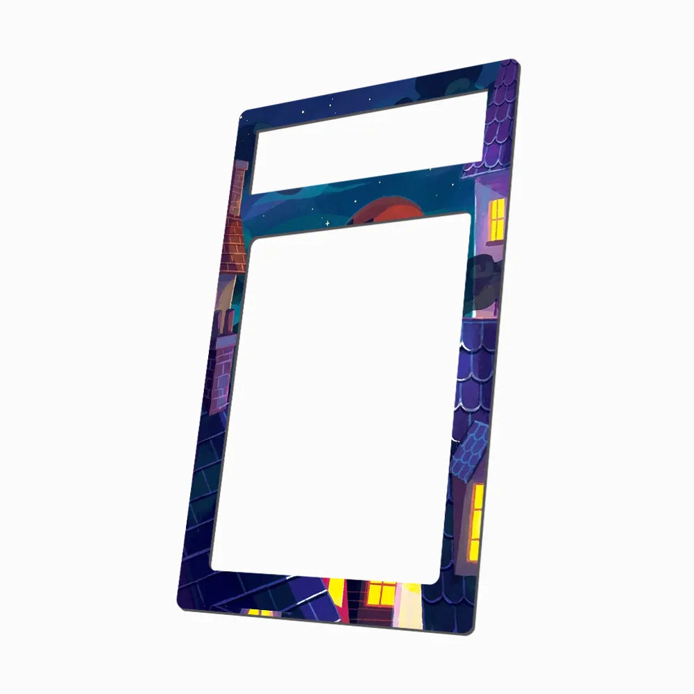 Thievul 089-081 AR M5 Pitch Black Extended Art Display Cases - PSA Metal Art Only - Side View