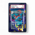 Thievul 089-081 AR M5 Pitch Black Extended Art Display Cases - PSA Slab Case - Front View