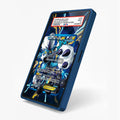 Thundurus EX 110-116 Boundaries Crossed Pokemon Cards Custom Art Display Cases - PSA Slab Case - Side View