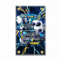 Thundurus EX 110-116 Boundaries Crossed Extended Art Display Cases - Screws Case - Front View