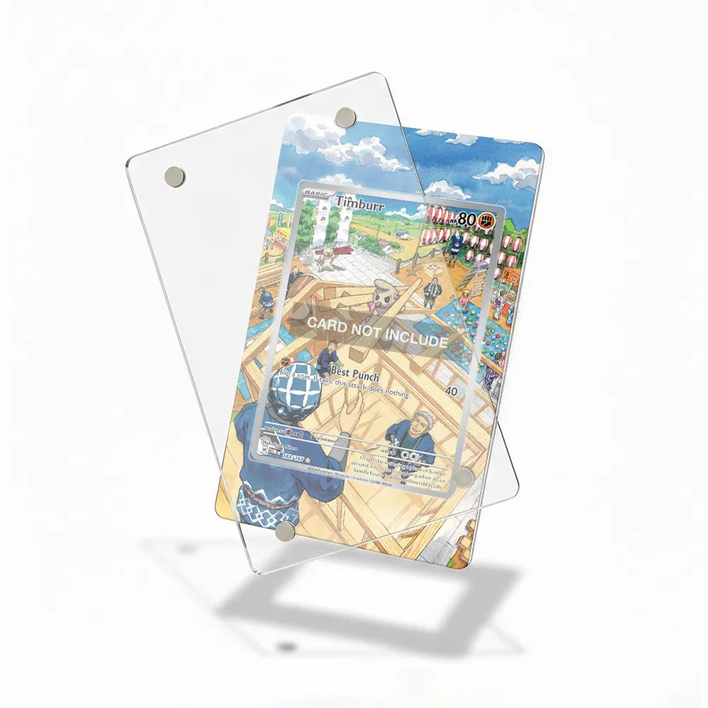 Timburr 183 TWM Extended Art Display Cases - Magnetic Case - Detail View