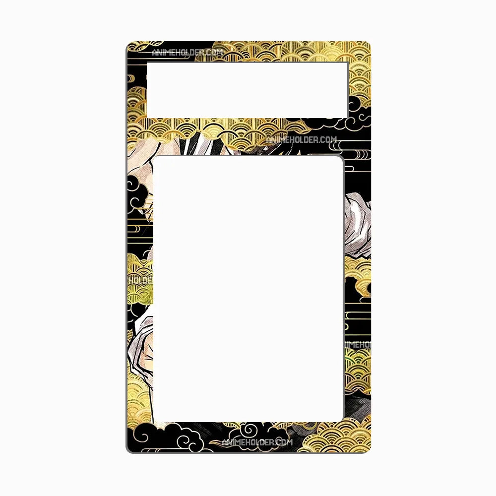 Togo Shiba 16BT6TKGR050 Battle Spirits Pokemon Cards Custom Art Display Cases - PSA Metal Art Only - Front View