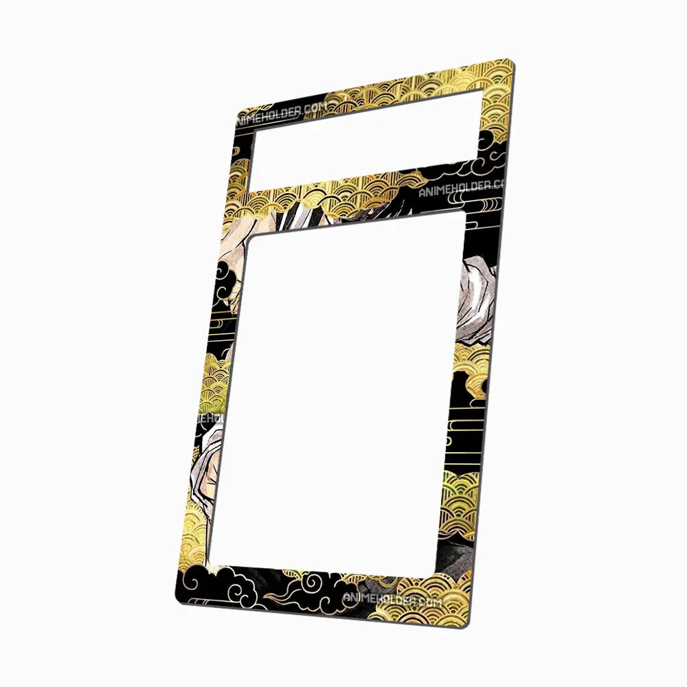 Togo Shiba 16BT6TKGR050 Battle Spirits Pokemon Cards Custom Art Display Cases - PSA Metal Art Only - Side View