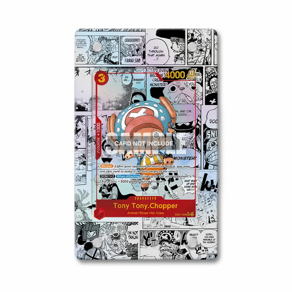 Tony Tony Chopper EB01-006 Extended Art Display Cases - PSA Graded Guard Case - Front View