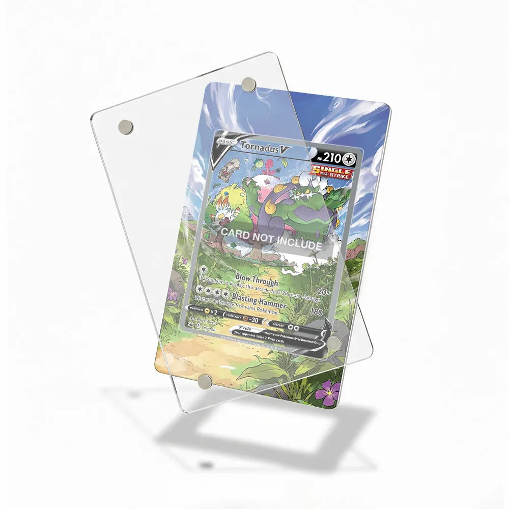 Tornadus V 185-198 SIR SAR Chilling Reign Alternate Art Extended Art Display Cases - Magnetic Case - Detail View