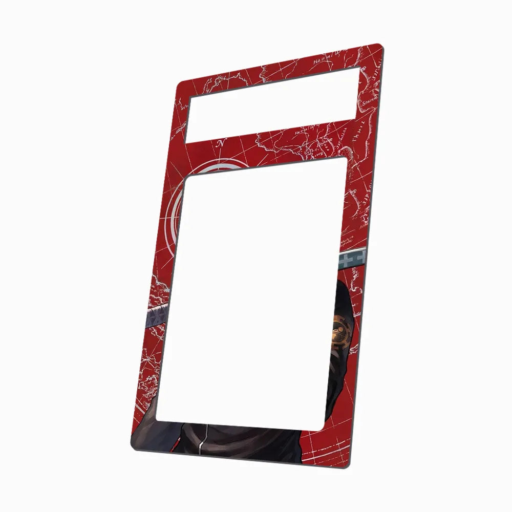 Trafalgar Law OP14-001 One Piece Extended Art Display Cases - PSA Metal Art Only - Side View