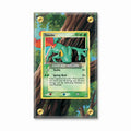 Treecko Star 109-109 Ultra Rare EX Team Rocket Returns Extended Art Display Cases - Screws Case - Front View