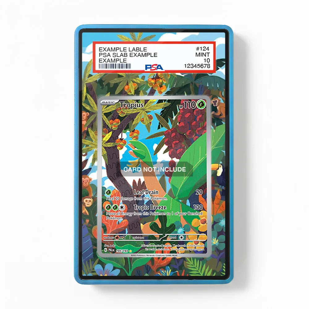 Tropius 195-193 IR AR Paldea Evolved Extended Art Display Cases - PSA Slab Case - Front View