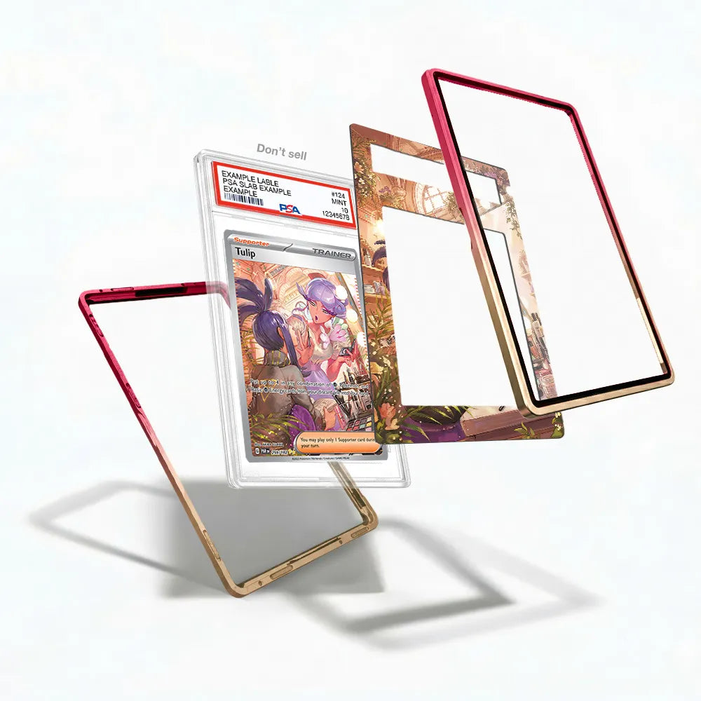 Tulip 259-182 SIR SAR Paradox Rift Extended Art Display Cases - PSA Slab Case - Detail View