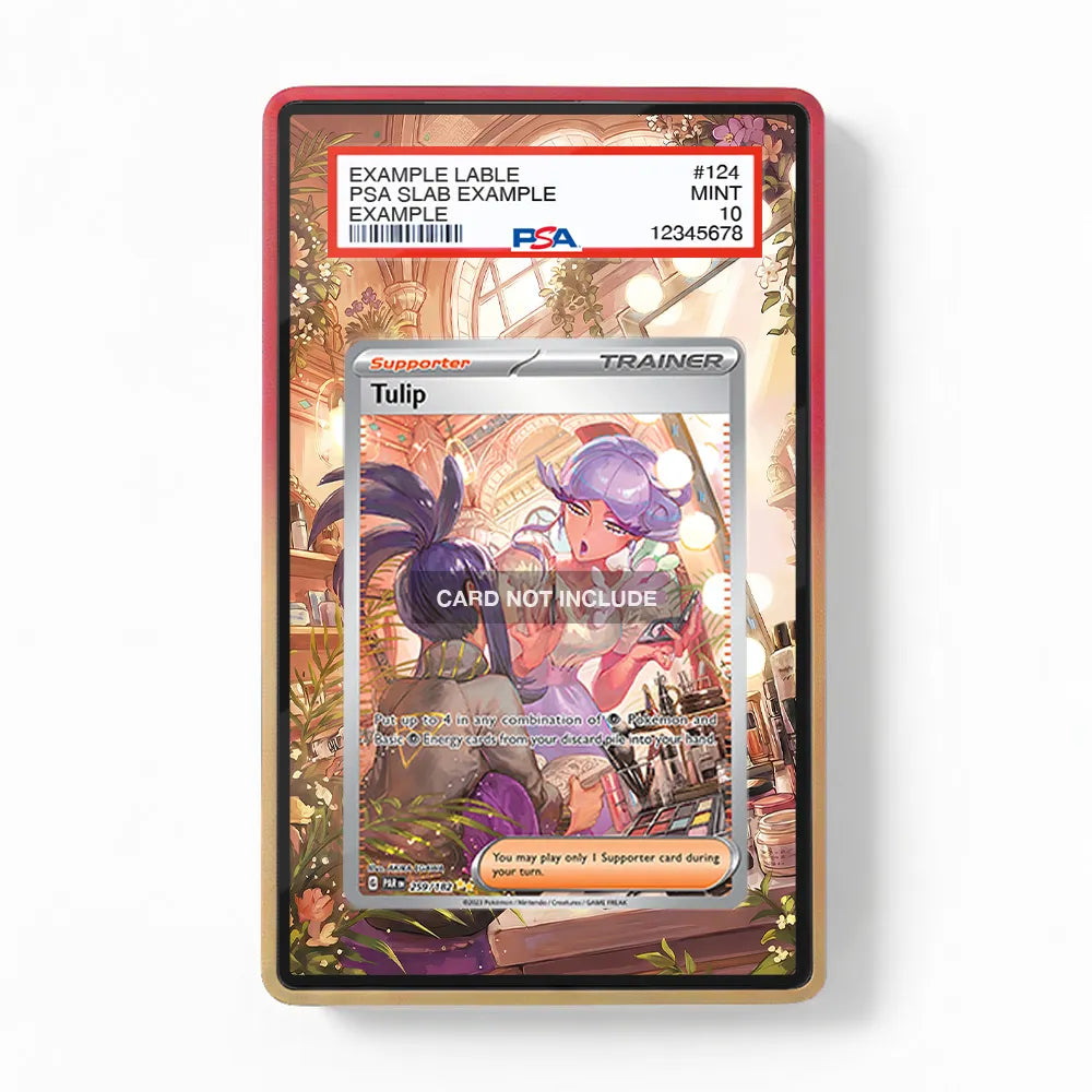 Tulip 259-182 SIR SAR Paradox Rift Extended Art Display Cases - PSA Slab Case - Front View