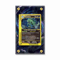 Tyranitar-Holo 127-128 Expedition-1st Edition Pokemon Cards Extended Art Display Cases - Screws Case - Front View